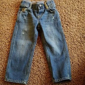 Boys OskKosh boot cut blue jeans 3T